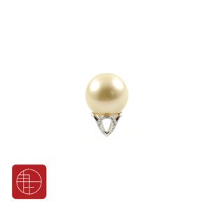 金珠耳環，黃金珍珠耳環202306290304