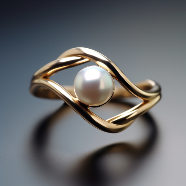 珍珠戒指款式6